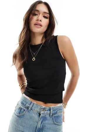 ASOS Bra seam ribbed tank in