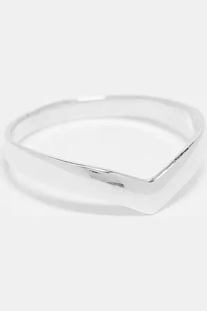 Kingsley Ryan V band ring in sterling