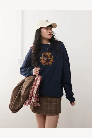 Miss Selfridge Varsity sweatshirt in