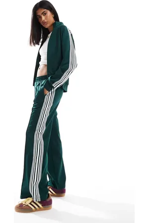 Pull&Bear Contrast stripe track jogger co-ord in bottle
