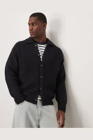 MANGO Kniited button down cardigan in