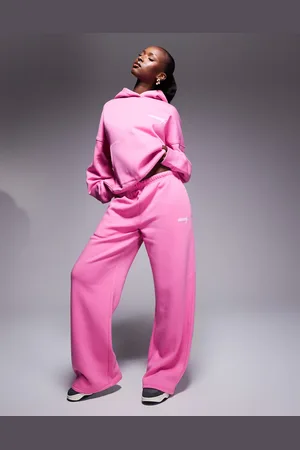 Kaiia Logo wide leg jogger co-ord in