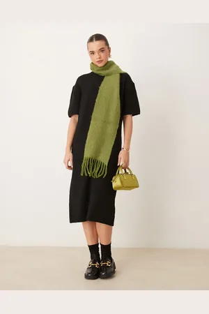 Gina Tricot Knitted midaxi t-shirt dress in