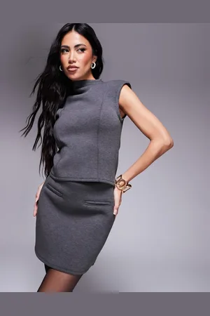ASOS Co-ord scuba mini skirt with pocket detail in