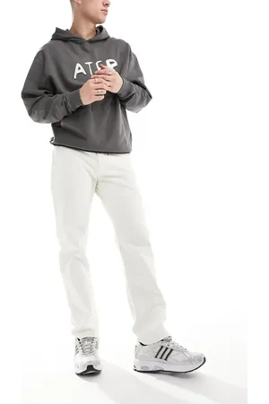 JACK & JONES Chris straight fit jeans in ecru