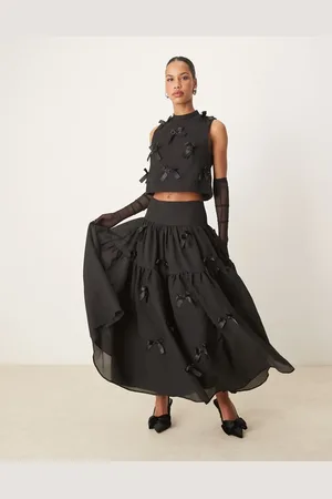 Sister Jane Bow midi skirt co-ord in