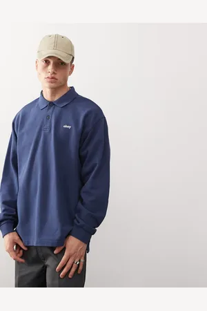 Obey Lowercase pigment polo in