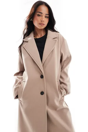 ASOS Chuck on formal coat in dusty rose