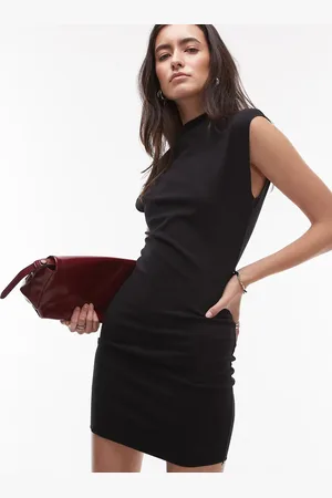 MANGO Sleeveless micro dress in