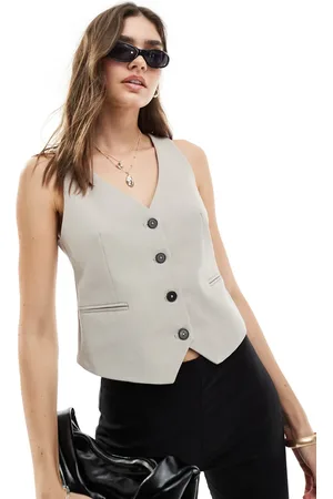 Stradivarius Tailored waistcoat in