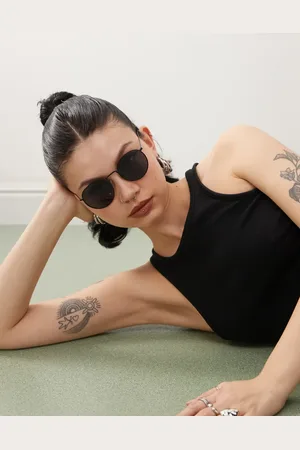 Weekday Explore round sunglasses in