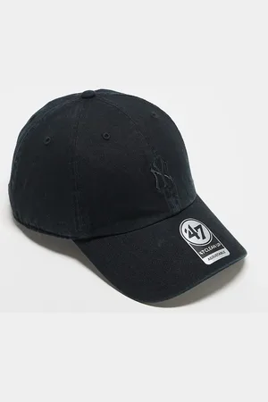47 Brand NY Yankees mini logo clean up cap in black