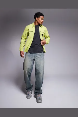 Marshall Artist Portland overshirt in lime