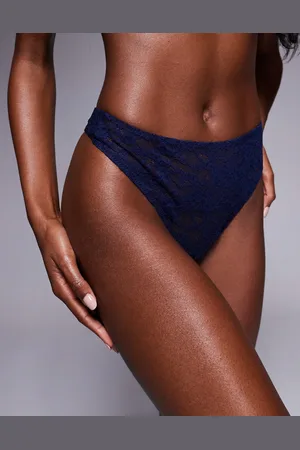 ASOS Mila lace high waist thong in