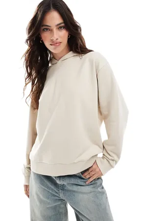 Stradivarius Hoodie in beige