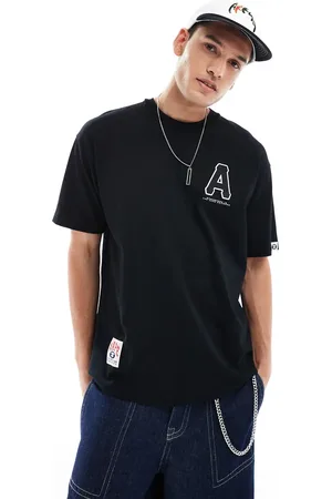 A Bathing Ape Aape by A Bathing Ape backprint logo t-shirt in