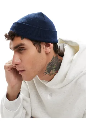 ASOS Mini fisherman ribbed beanie in