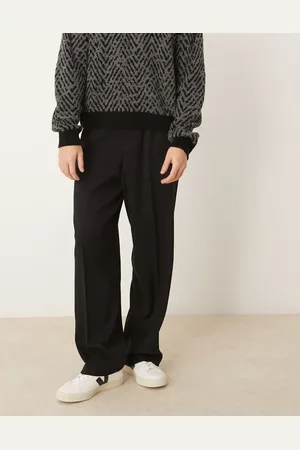 ASOS Pull on smart wide leg trousers