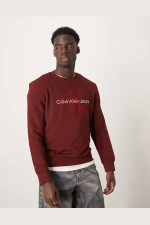 Calvin Klein Monologo archive crew neck sweatshirt in