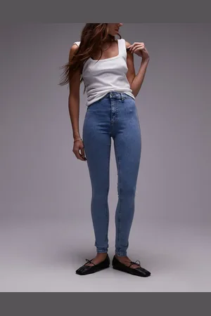 Topshop Joni high rise jean super skinny in bleach