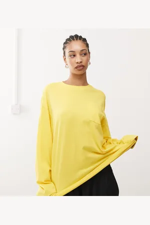 COLLUSION Oversized long sleeve t-shirt with embroidery in