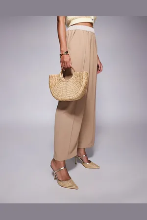 Steve Madden Brinley woven heeled shoe in