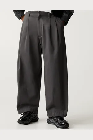 Pull&Bear Wide leg chino trouser in