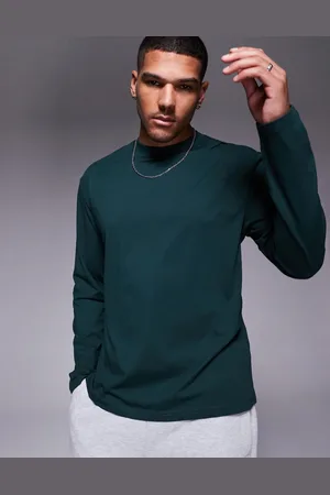 ASOS Essential relaxed long sleeve t-shirt in dark