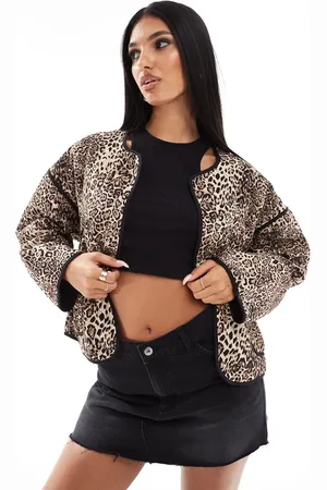 River Island Housecoat in leopard print