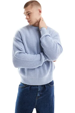 Bershka Fisherman ribbed jumper in