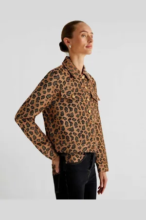 SCALPERS Trize Leo Jacket in Camel