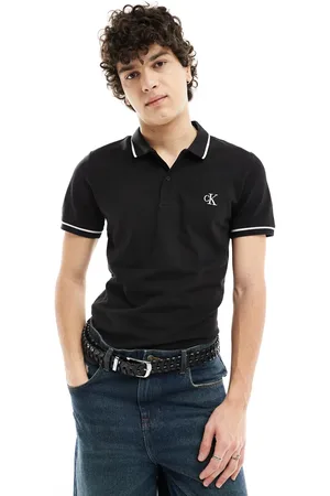 Calvin Klein Tipping slim polo in
