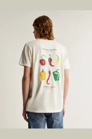 SCALPERS Peppers t-shirt in off