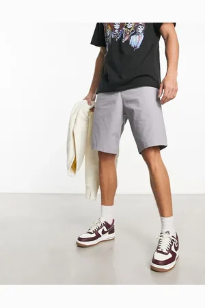 ASOS Skater chino shorts in longer length in light