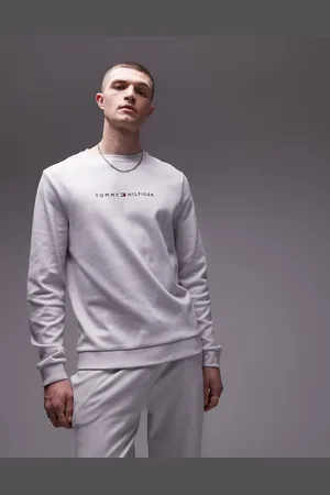 Tommy Hilfiger Lounge logo sweatshirt in light