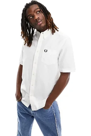 Fred Perry Oxford short sleeve shirt in