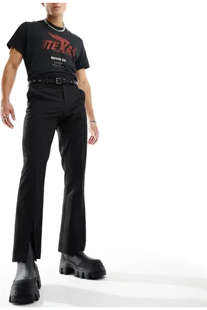 ASOS Smart flared trousers with front splits in