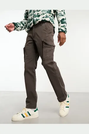 Hollister Slim fit heritage cargo trousers in dark