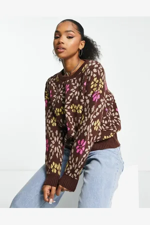 QED London Jumper in floral print