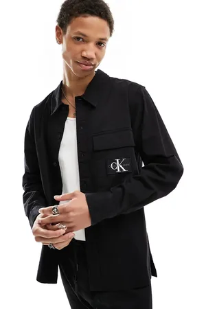 Calvin Klein Logo utility shirt in