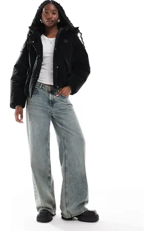 HUGO BOSS Florita puffer jacket in shine