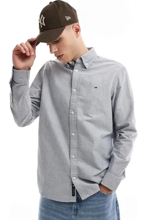 Tommy Hilfiger Regular oxford shirt in grey