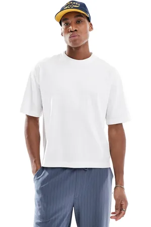Hollister Cropped boxy t-shirt with seam detail in