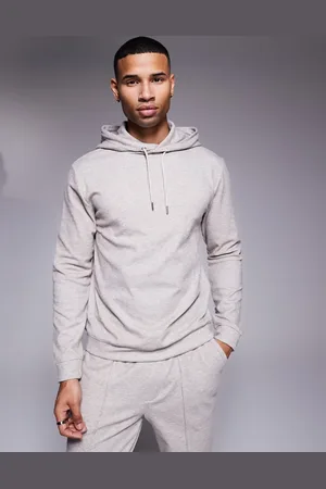 River Island Super cosy lounge hoodie mix & match set in stone