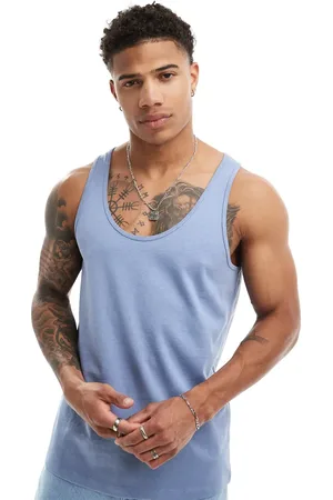 ASOS Heavyweight vest in mid