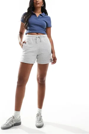 Pull&Bear Oversized graphic short in grey