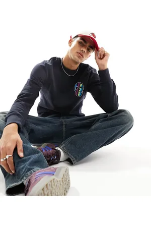 Paul Smith Stripe skull print sweatshirt in