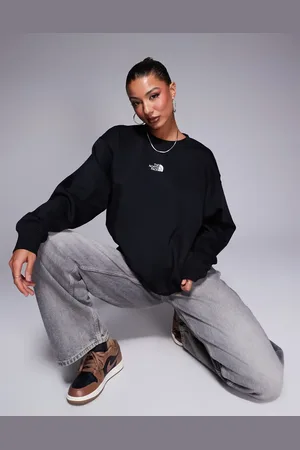 The North Face Essential logo oversized sweatshirt in