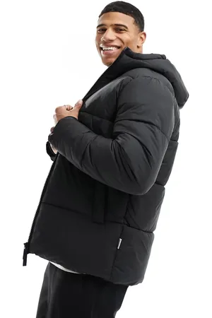 SELECTED Short puffer jacket in