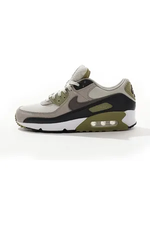 Nike Air Max 90 trainers in olive and grey - MGREEN